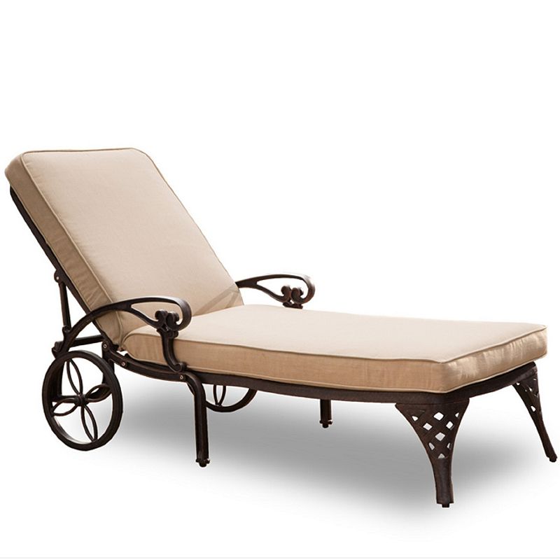 homestyles Cushion Chaise Lounge Patio Chair