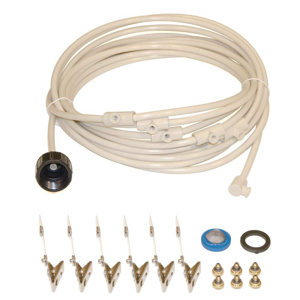 SPT 14 in. Outdoor CoolingMisting Kit with 6 Nozzles SM-1406A