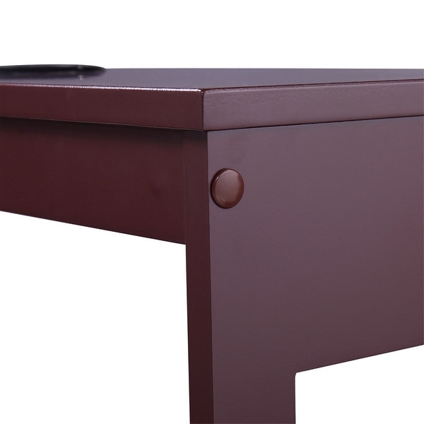 Chairside End/Side Table - Coffee Brown