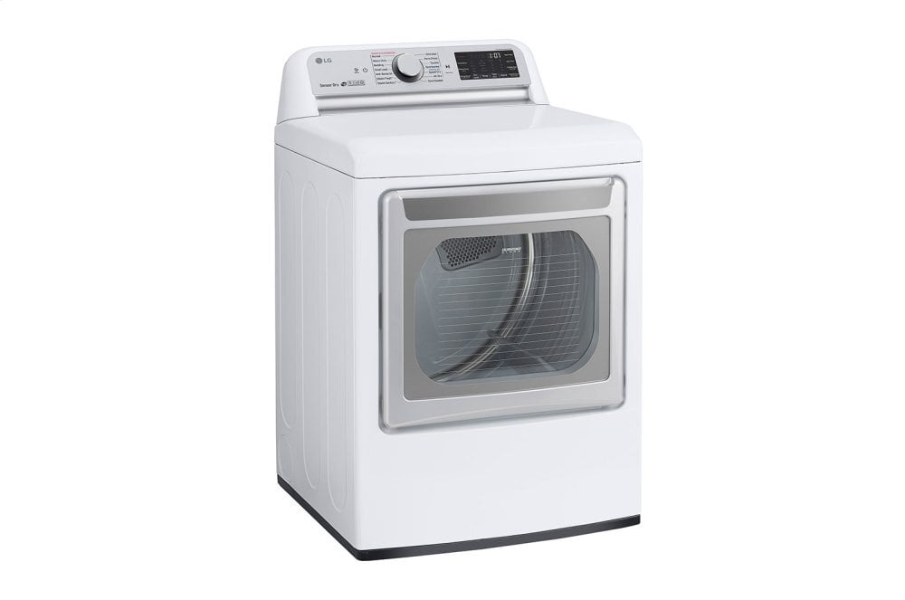 Lg DLEX7800WE 7.3 Cu.Ft. Smart Wi-Fi Enabled Electric Dryer With Turbosteam™