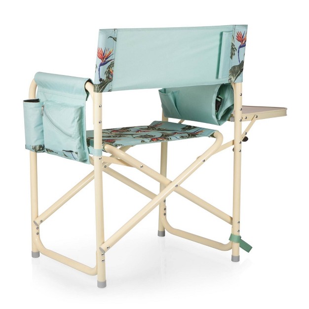 Picnic Time Outdoor Directors Chair Tropical