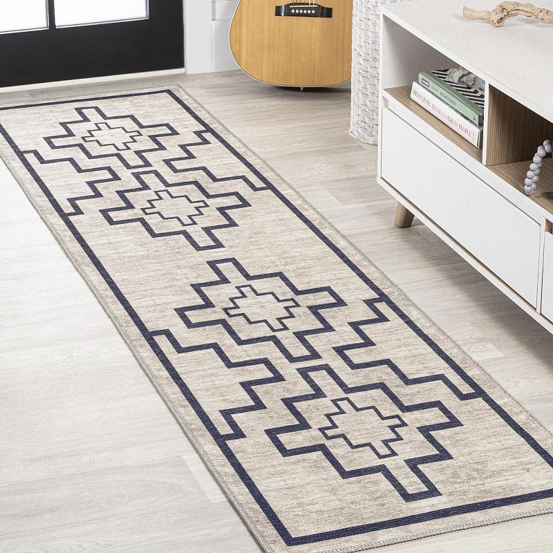 Ashkii Machine-Washable Rug