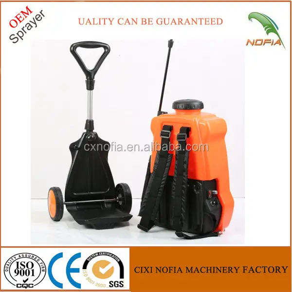 High Pressure Agricultural auto pump battery powered knapsack sprayer