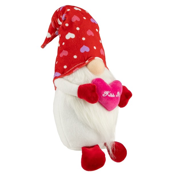 Red Hearts Kiss Me Valentine x27 s Day Gnome