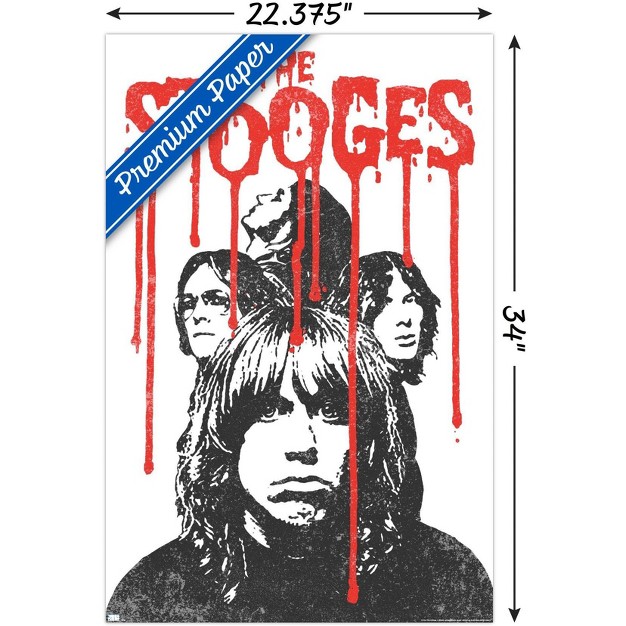 Trends International The Stooges Bleeding Logo Unframed Wall Poster Prints