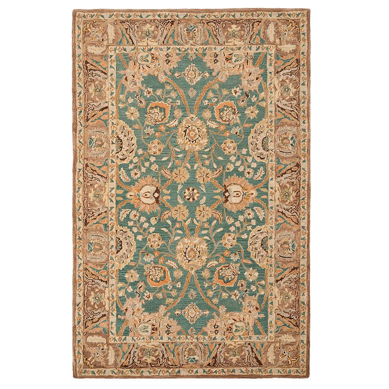 Safavieh Anatolia Suzanne Framed Floral Wool Rug