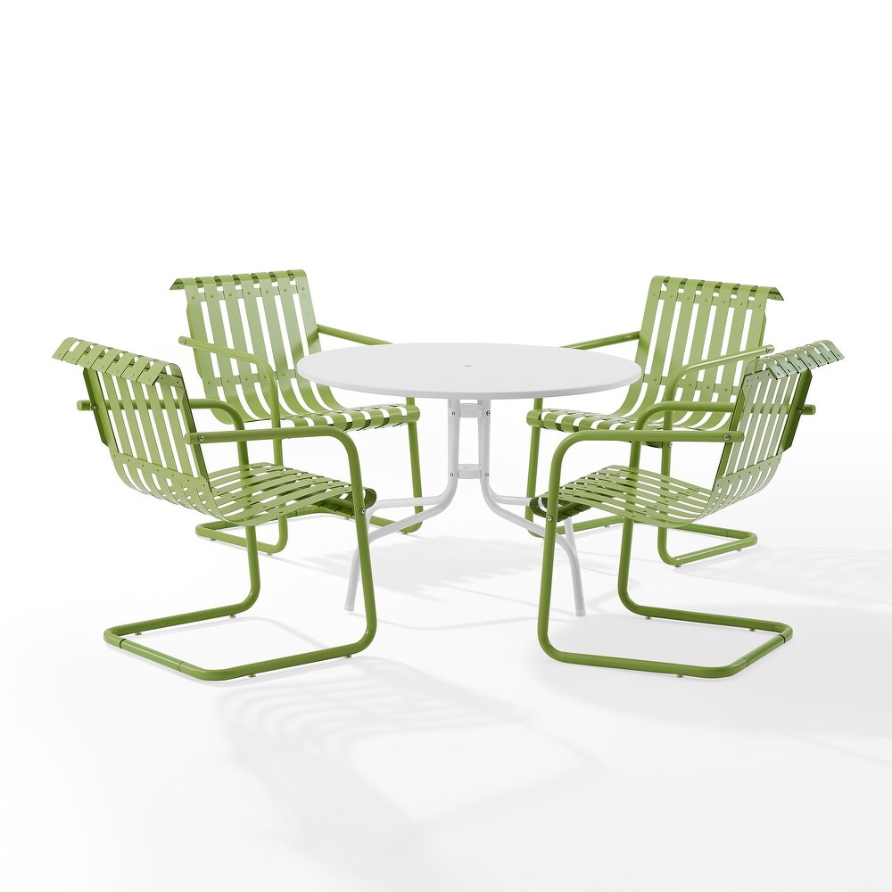 Gracie 5Pc Outdoor Metal Dining Set   93\