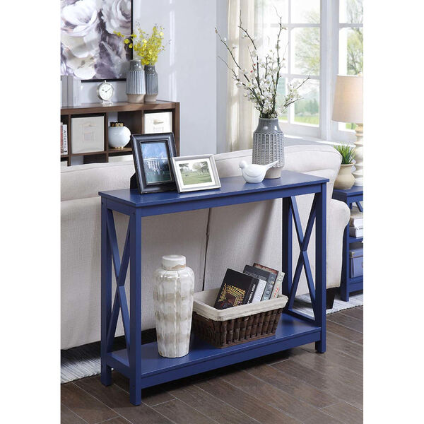 Oxford Cobalt Blue 12-Inch Console Table