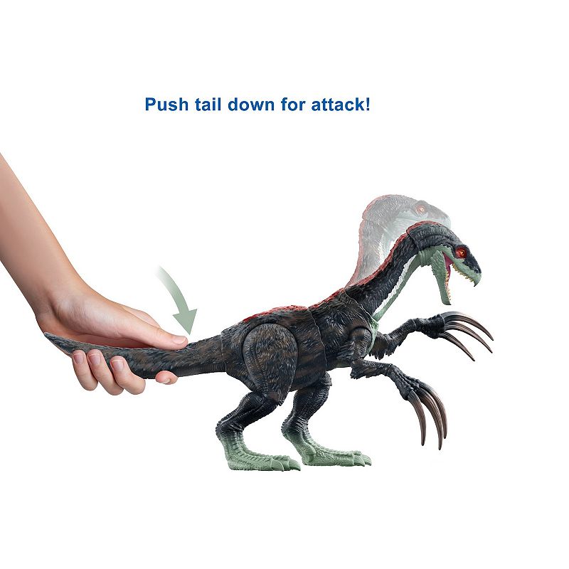 Mattel Jurassic World Dominion Sound Slashin Therizinosaurus Dinosaur Figure