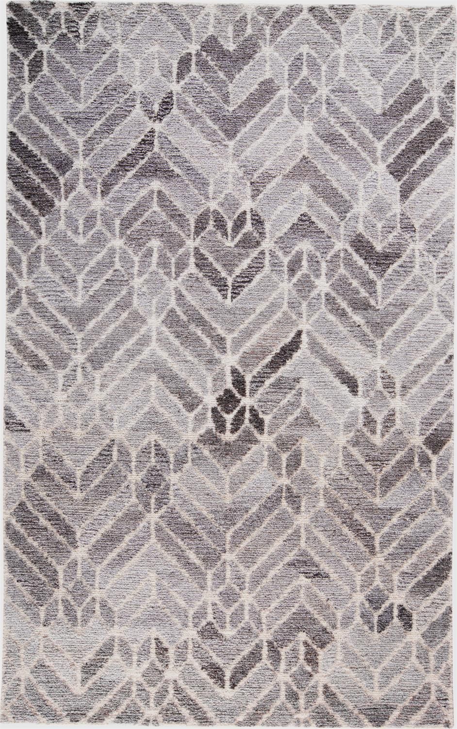 Palatez Hand Tufted Opal Gray and Warm Rug by BD Fine