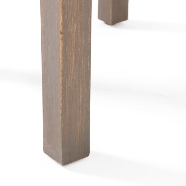 Minimalistic Style with Slat Designable Acacia Wood Side Table