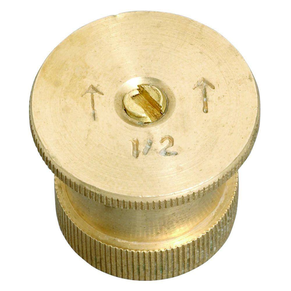 Orbit 15 ft. 12 Pattern Brass Twin Spray Nozzle 53227W