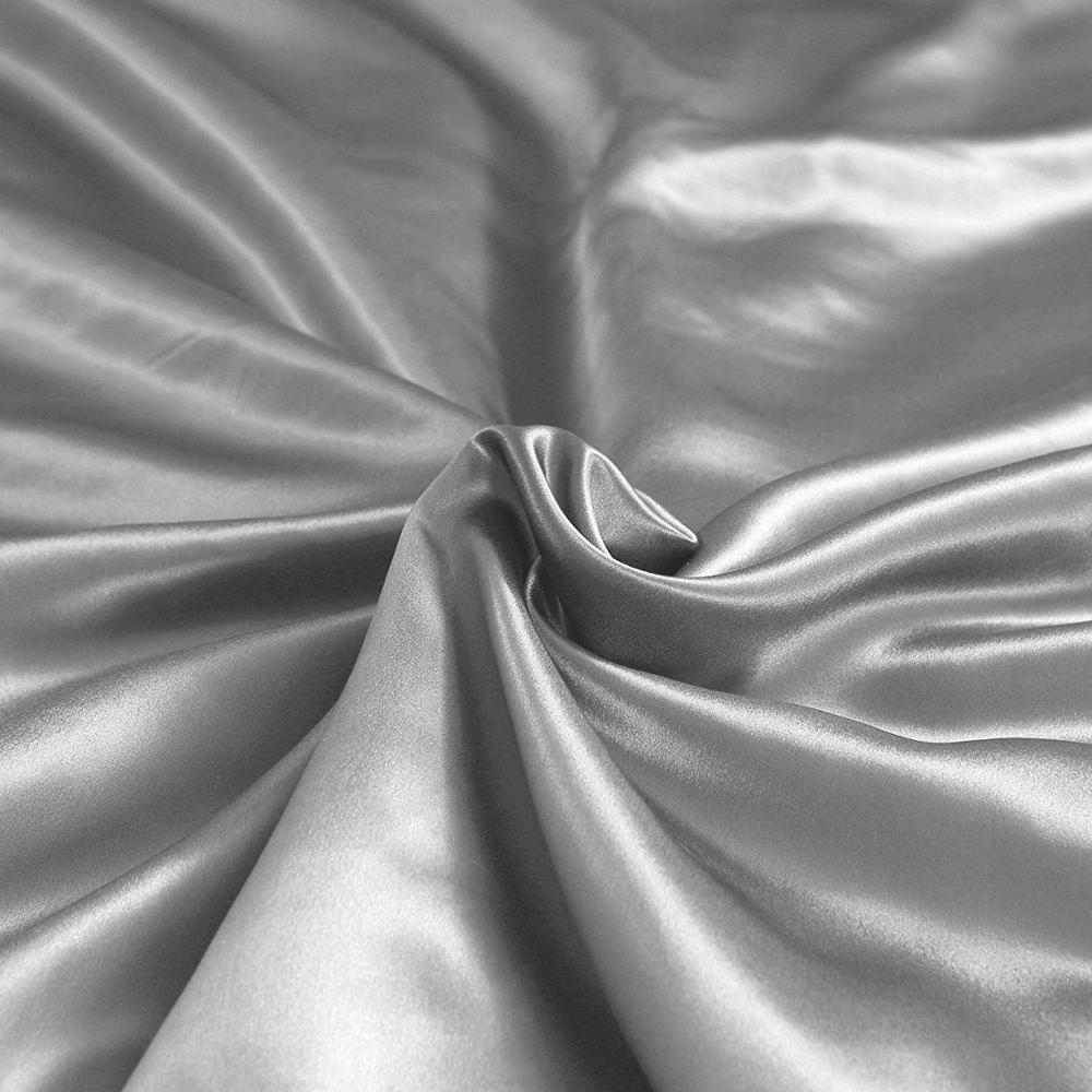 Luxury Satin Silk Duvet Cover 3 pcs Set