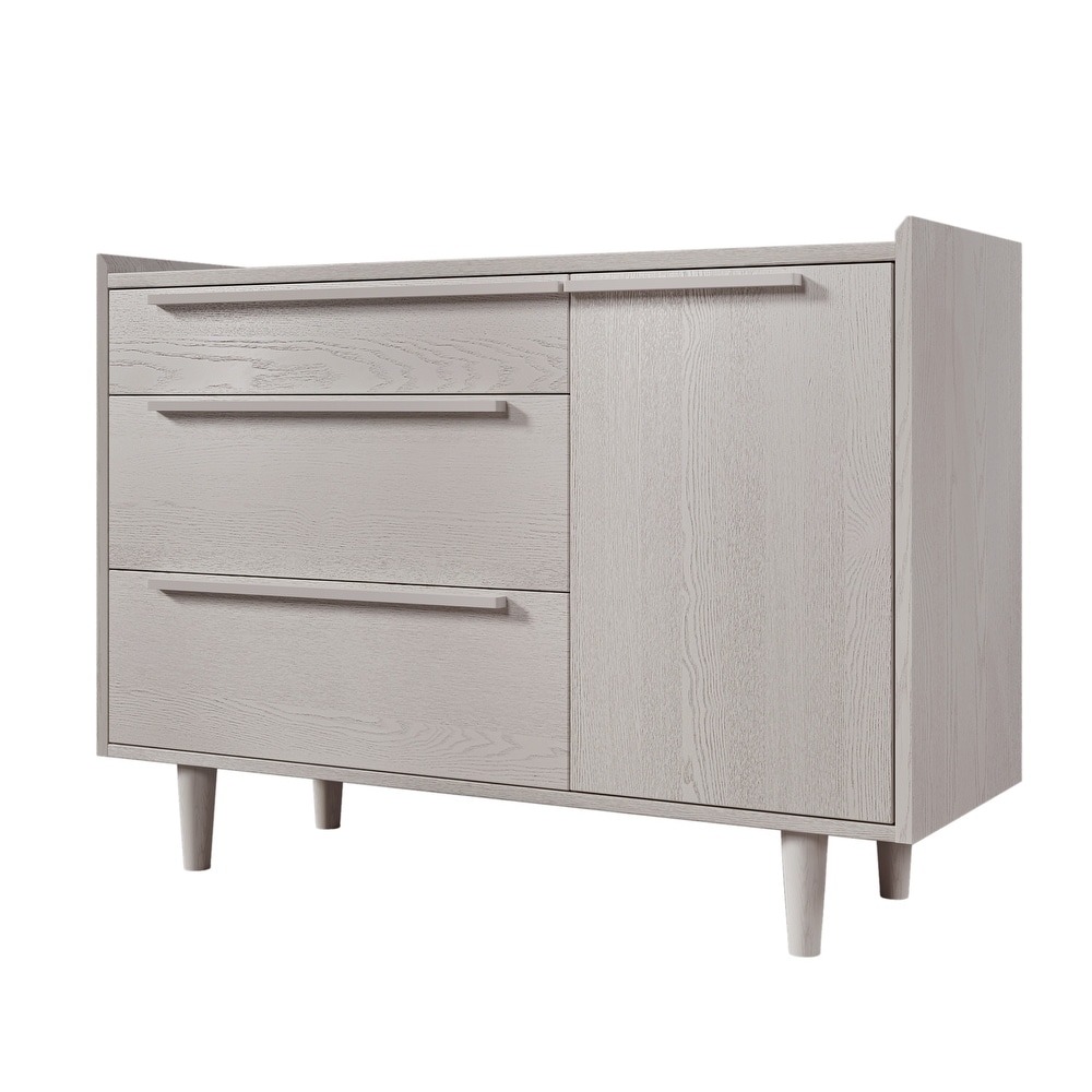 Modern Sideboard with 3 Drawers Storage Cabinet