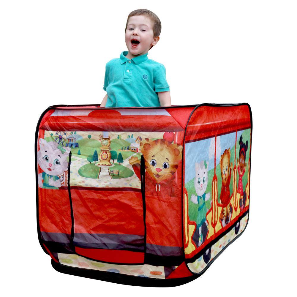 M and M Sales Enterprises Daniel Tiger's Neighborhood Trolley Pop Up Play Tent MM00173