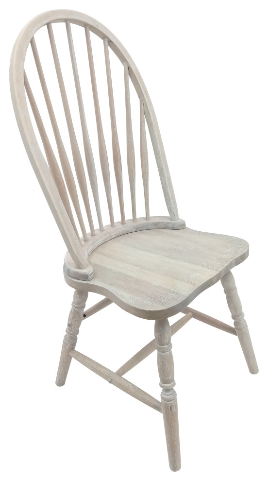 Windsor Dining Chair  Natural Driftwood   Traditional   Dining Chairs   by CAROLINA CLASSICS  Houzz