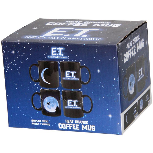 E t The Extra Terrestrial Heat Color Change Reactive Coffee Mug Black