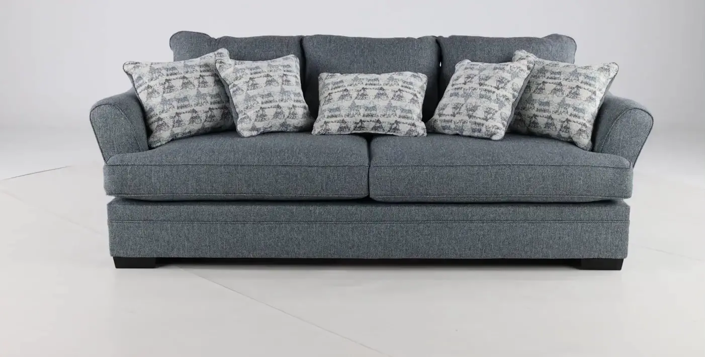 Acropolis Blue Queen Size Sofa Bed