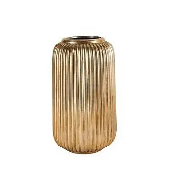 Luxury Design Glossy Polished Metal Planter Home Indoor Outdoor Garden Usage  Metal Planter Made in India