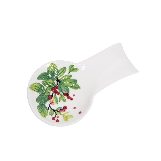 C amp f Home Berries Handpainted Spoon Rest