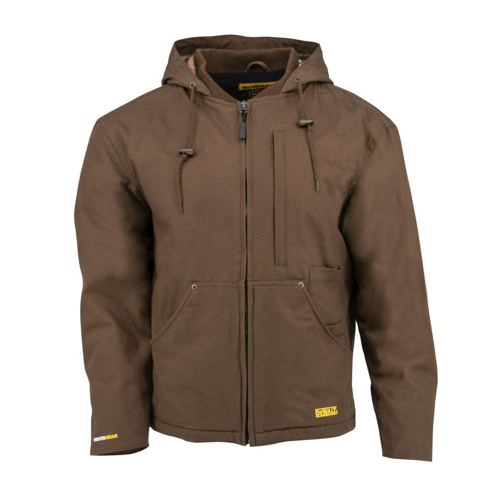 DEWALT Unisex Heated Bare Tool Heavy Duty Work Coat Tobacco XL DCHJ076ATB-XL from DEWALT