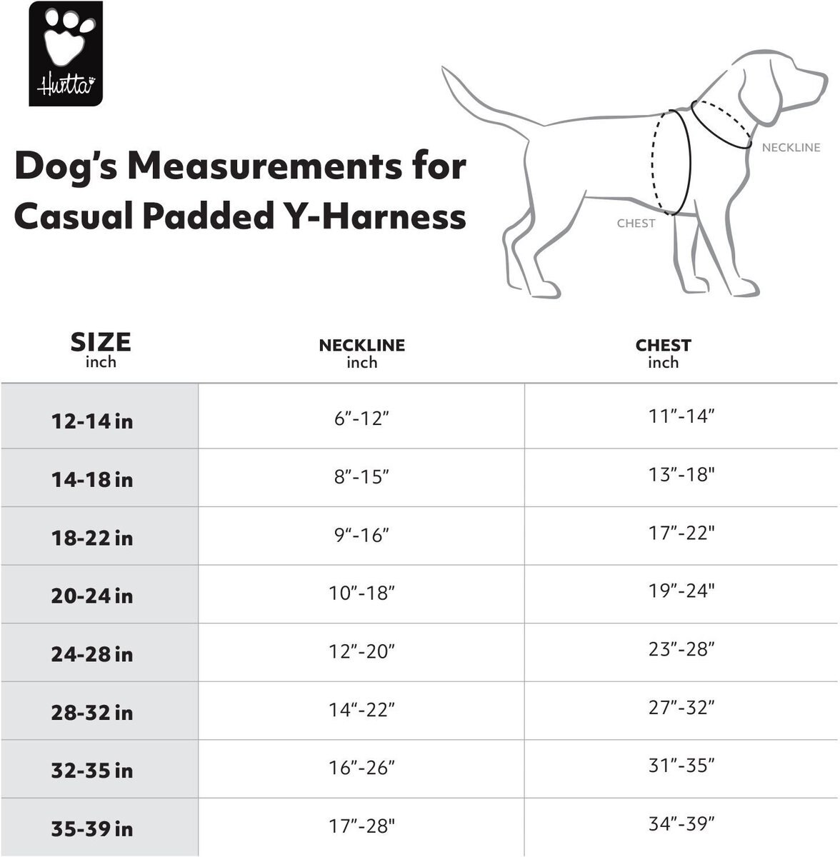 Hurtta Casual Dog Y-harness ECO