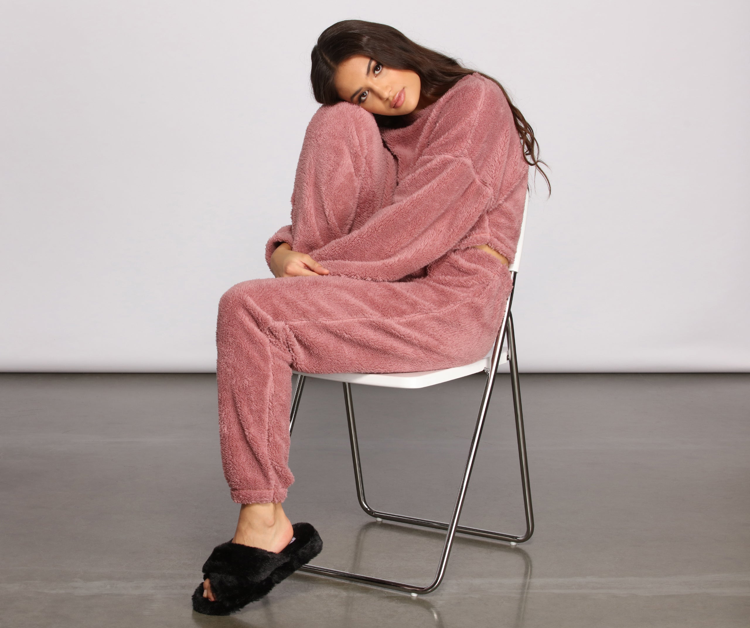 Cozy Cutie Sherpa Pajama Joggers