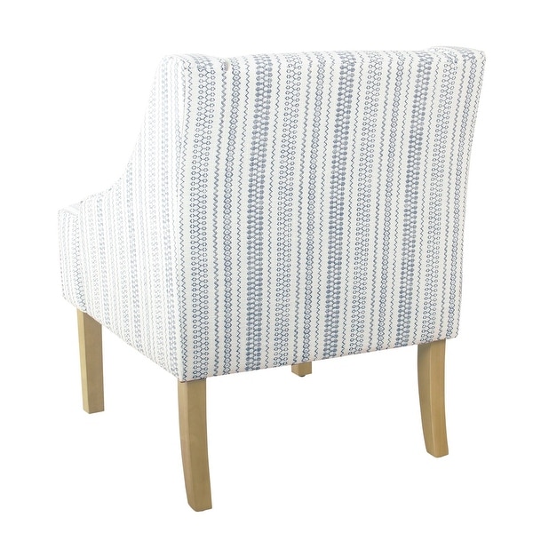 HomePop Classic Swoop Accent Chair