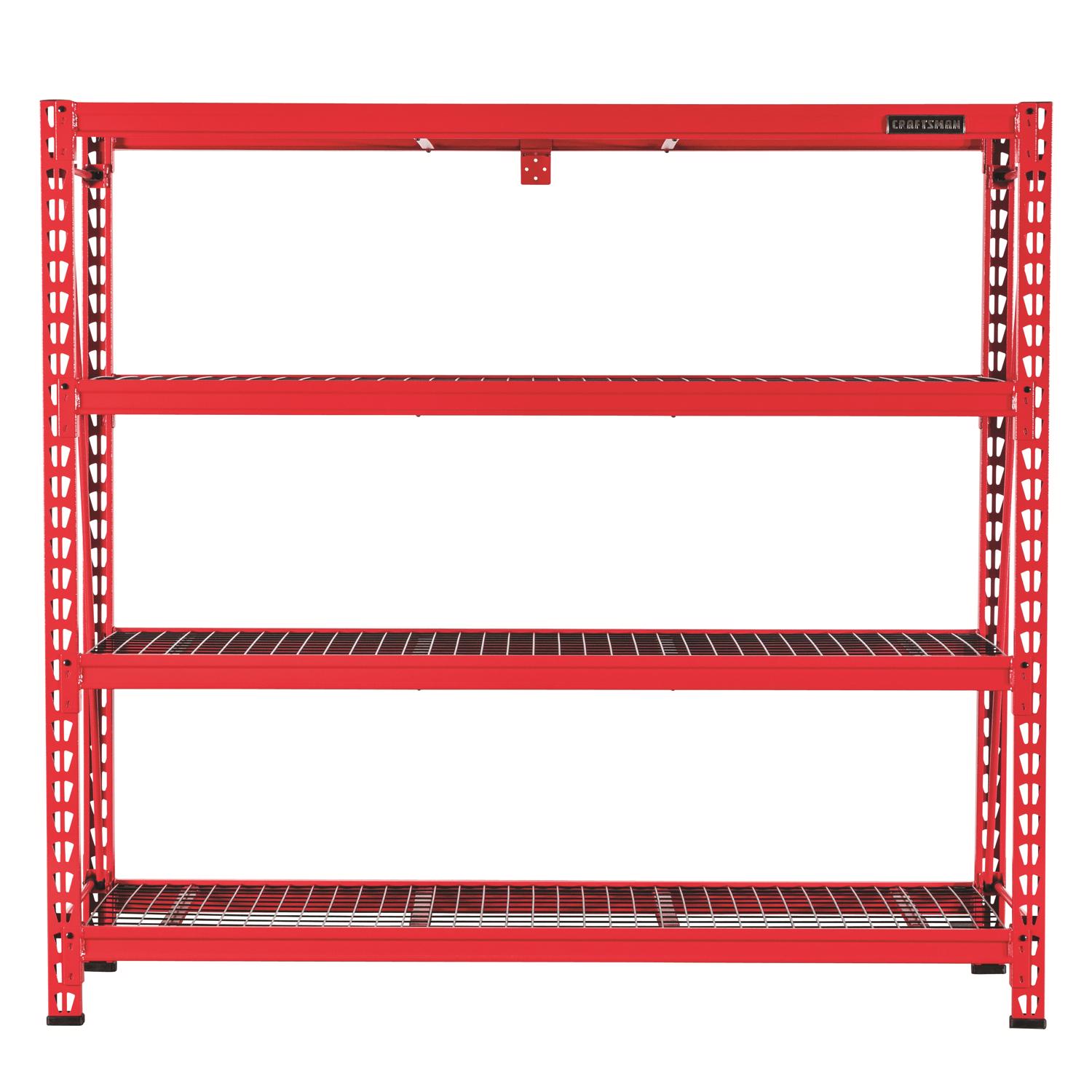 Craftsman 72 in. H X 77 in. W X 22 in. D Metal Shelving Unit