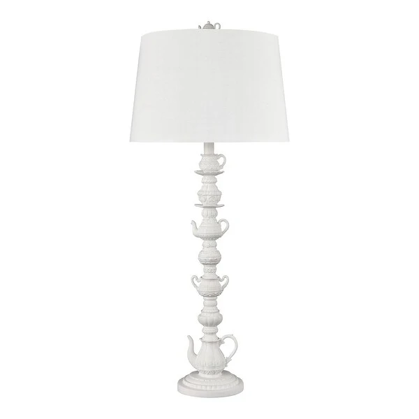 Rosetta Cottage 35'' High 1-Light Table Lamp - Matte White