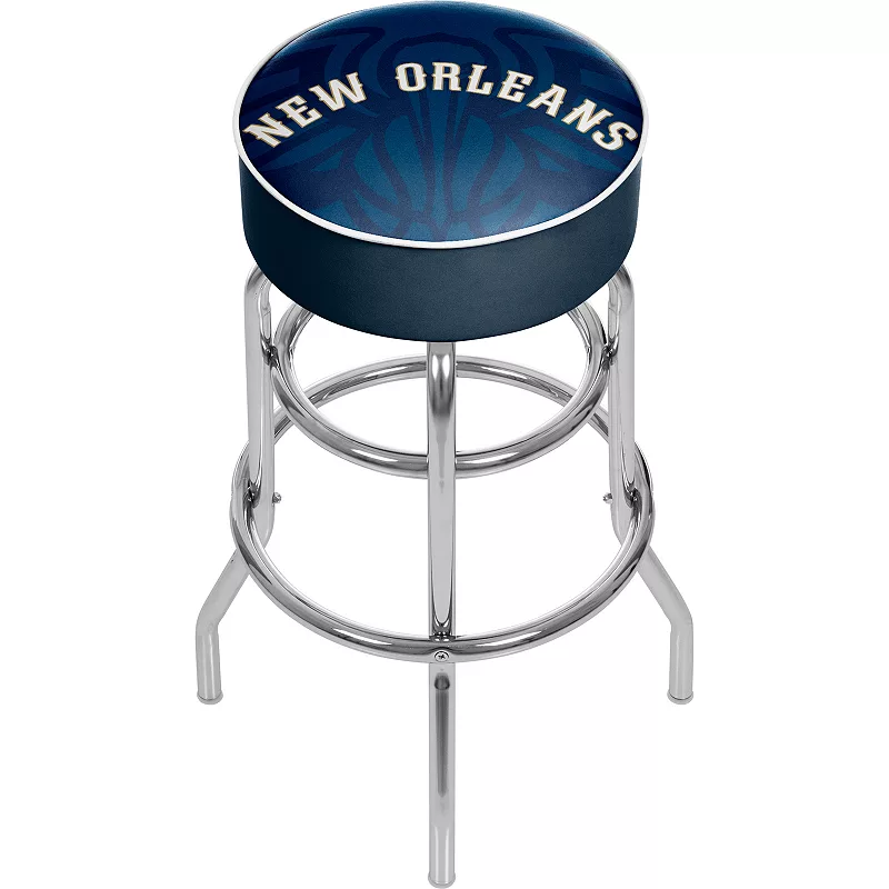 New Orleans Pelicans Padded Swivel Bar Stool