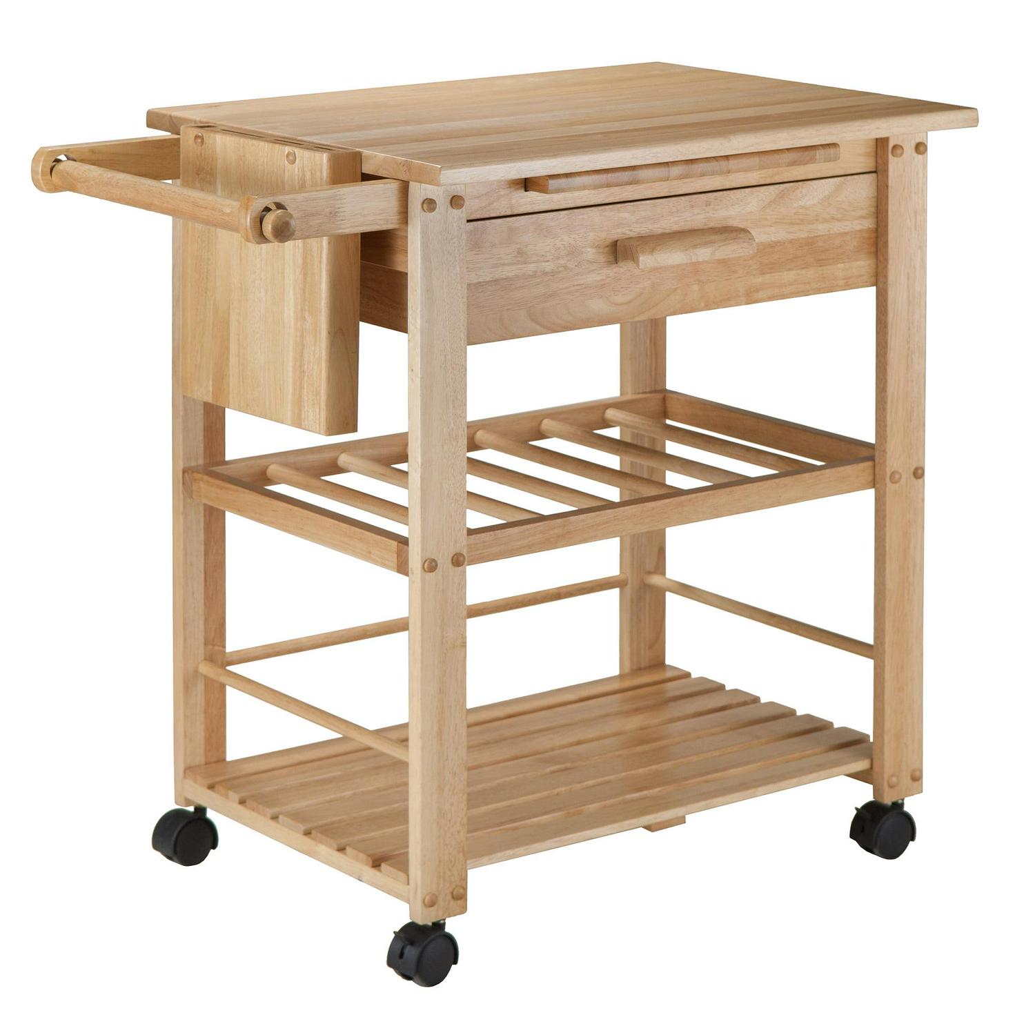 Winsome Finland Kitchen Cart Natural (83644)