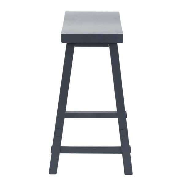 Creations Multi 24 Inch Sawhorse Counter Stool- Navy