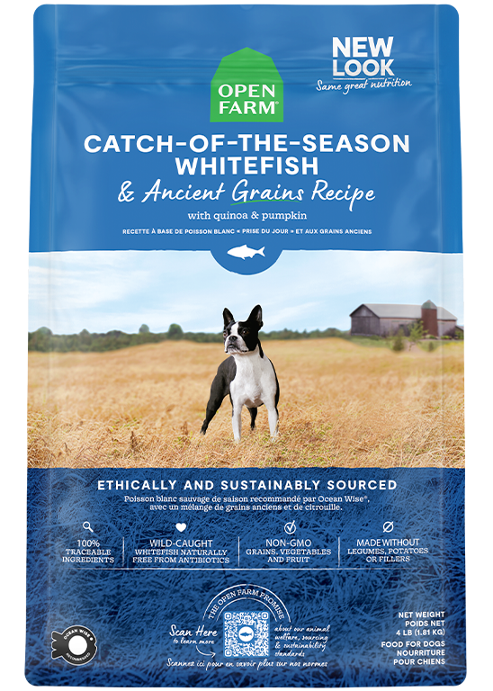 Open Farm Catch of the Season Whitefish and Ancient Grains Dry Dog Food