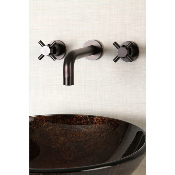 Elements of Design ES8125DX 2 Handle Wall Mount Ba...