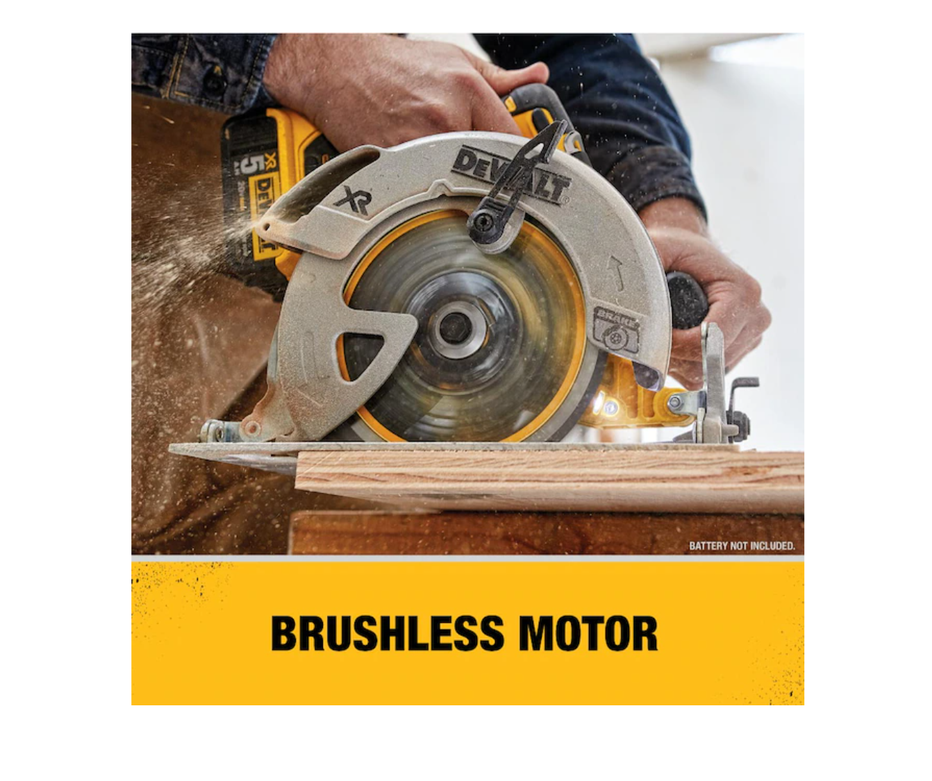 DEWALT DCS570B XR 20-volt Max-Amp 7-1/4-in Brushless Cordless Circular Saw