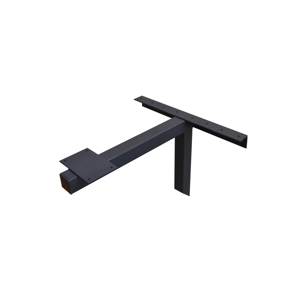 JI Bases Wall mounted Small Cantilever Table Base for Tops up to 30 Inches