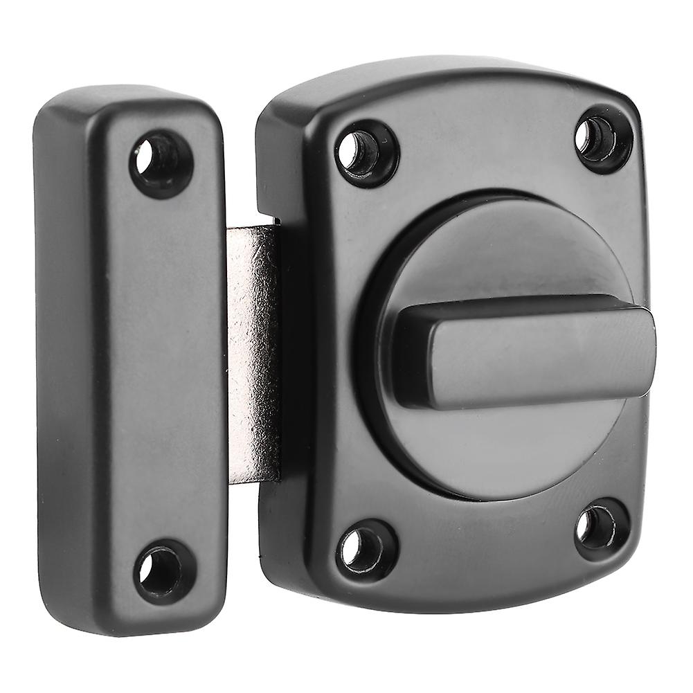 Zinc Alloy Sliding Door Lock Latch Bolt Buckle For Cabinet Closet Cupboard Accessorybolt Lock L Size Black