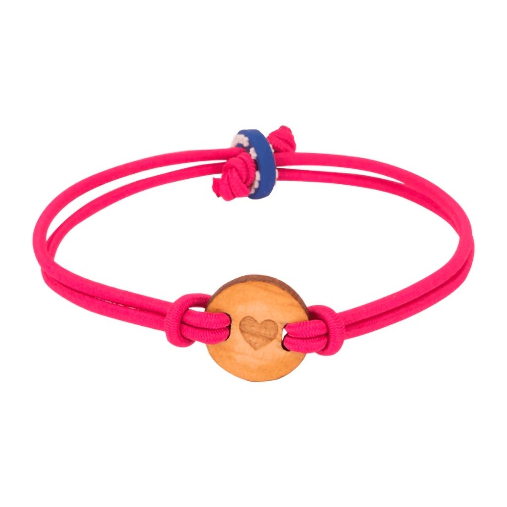 Colors For Good  Moods + Wood Charm Love Bracelet