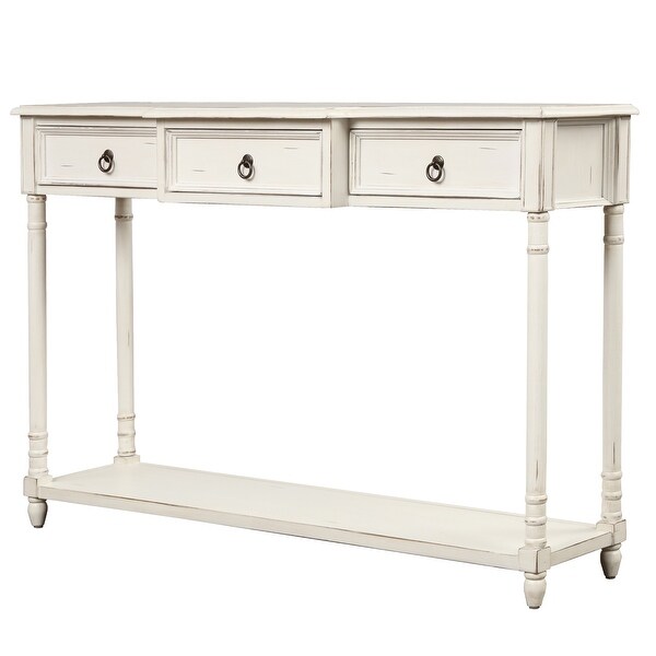 Console Table With Drawers