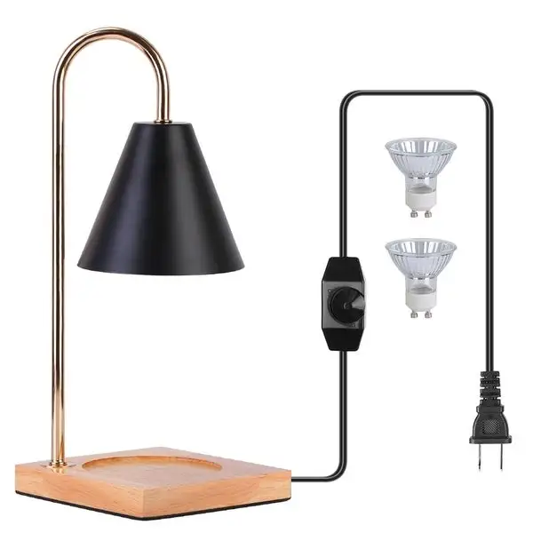 Electric Wax Melt Warmer Lamp with 2 GU10 Bulbs