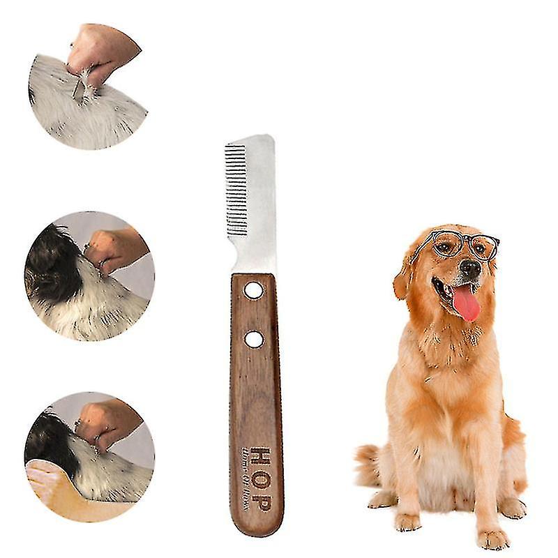 Pet Comb Dog Hair Plucking Comb Dog Grooming Tool Pet Cleaning Supplies