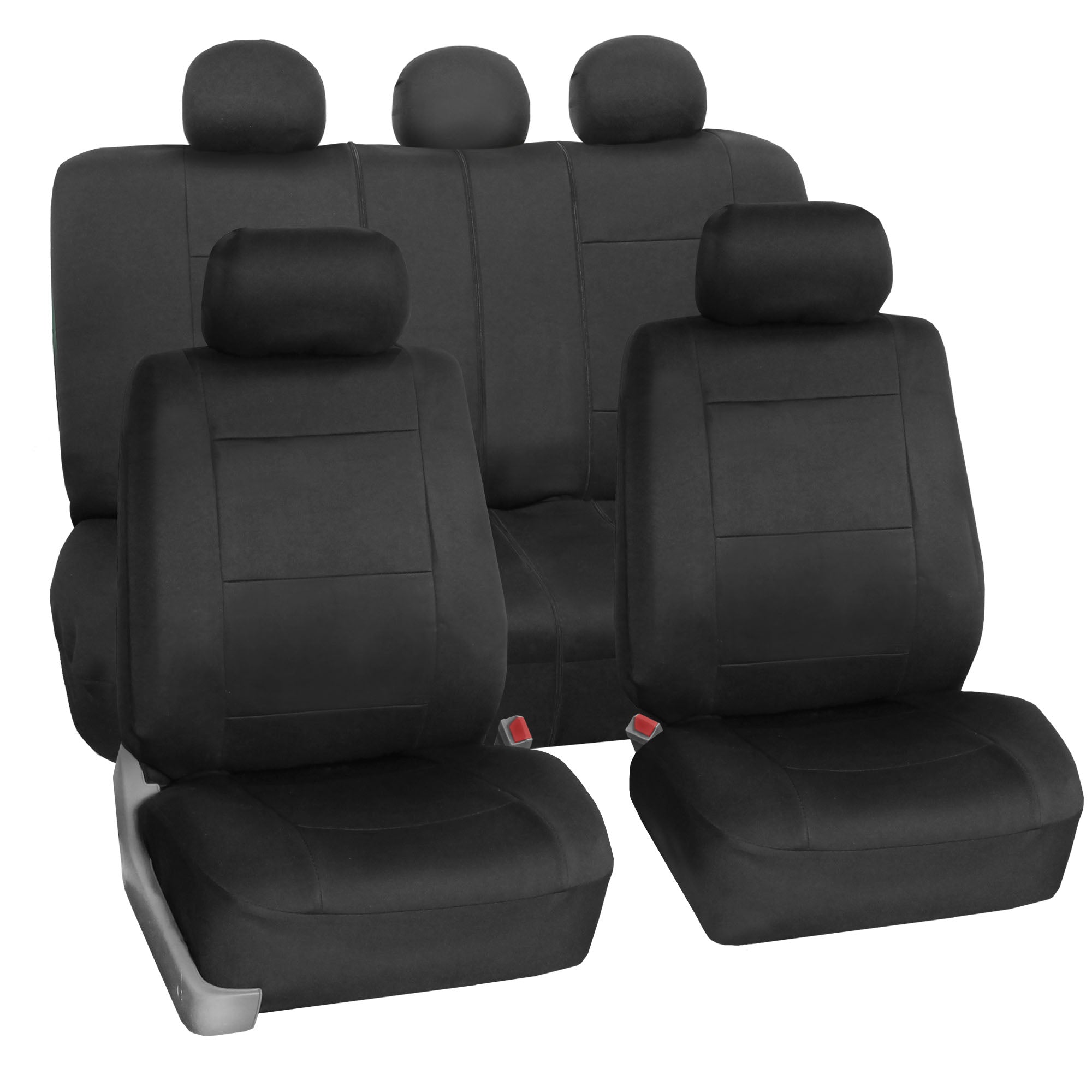 FH Group Neoprene Universal Car Seat Covers Fit For Car Truck SUV Van - Full Set