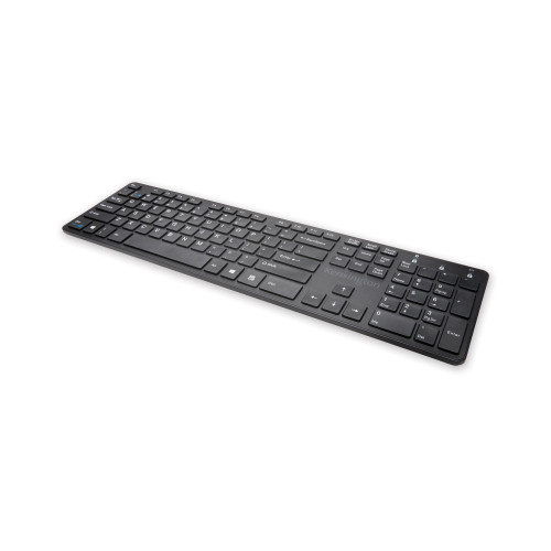 Kensington KP400 Switchable Keyboard， 17.5 x 4.9 x 0.7， Black (K72322US)