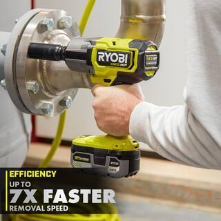 RYOBI ONE+ HP 18V Brushless Cordless 4-Mode 12 in. High Torque Impact Wrench (Tool Only) PBLIW01B