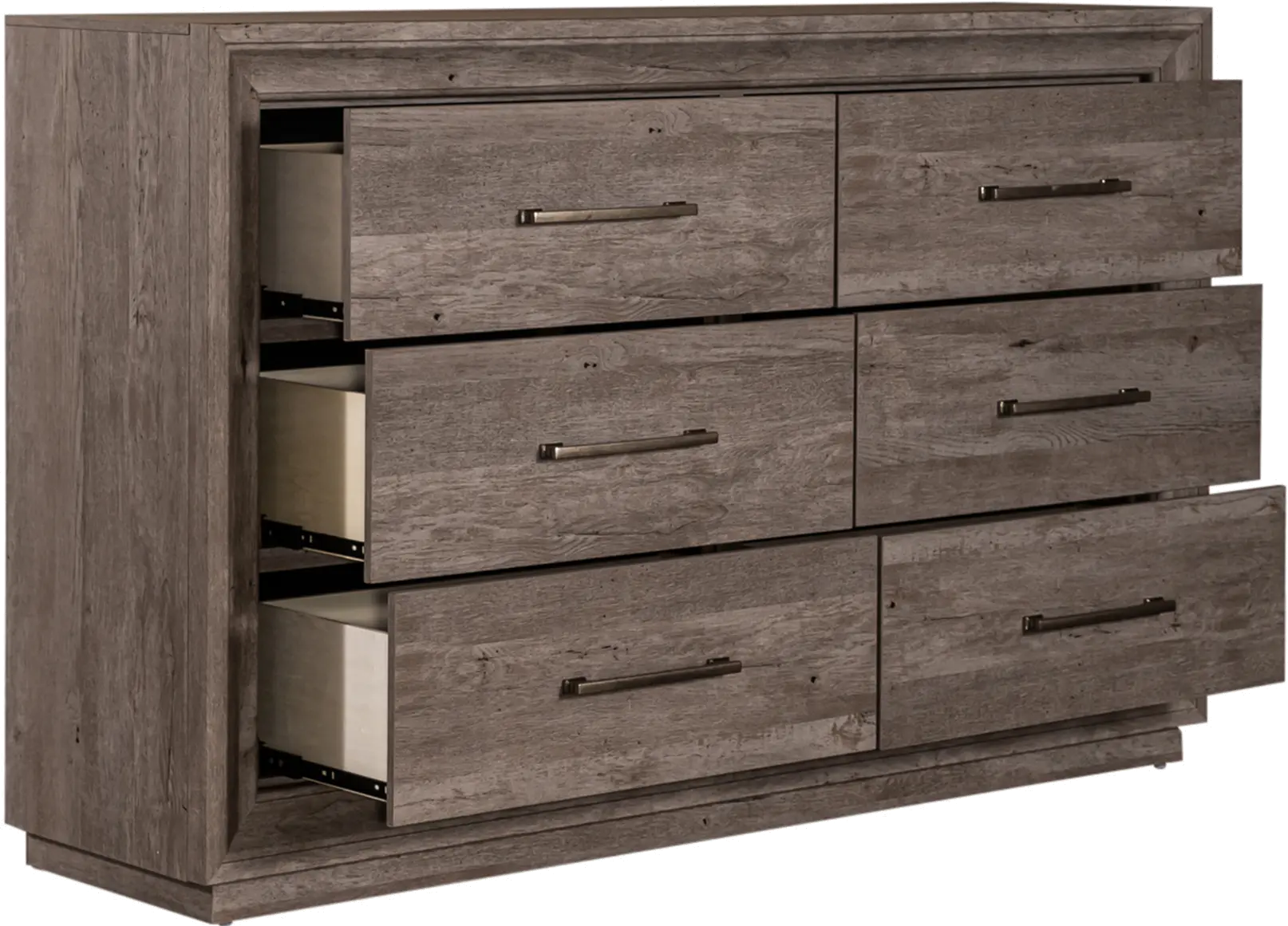 Horizons Rustic Contemporary Gray Dresser