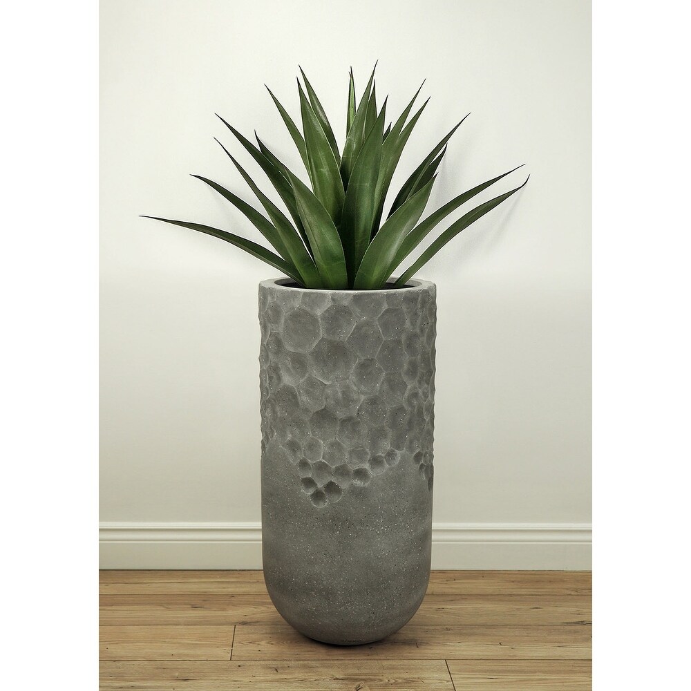 Bubble Planter in Black Matte Finish 36\