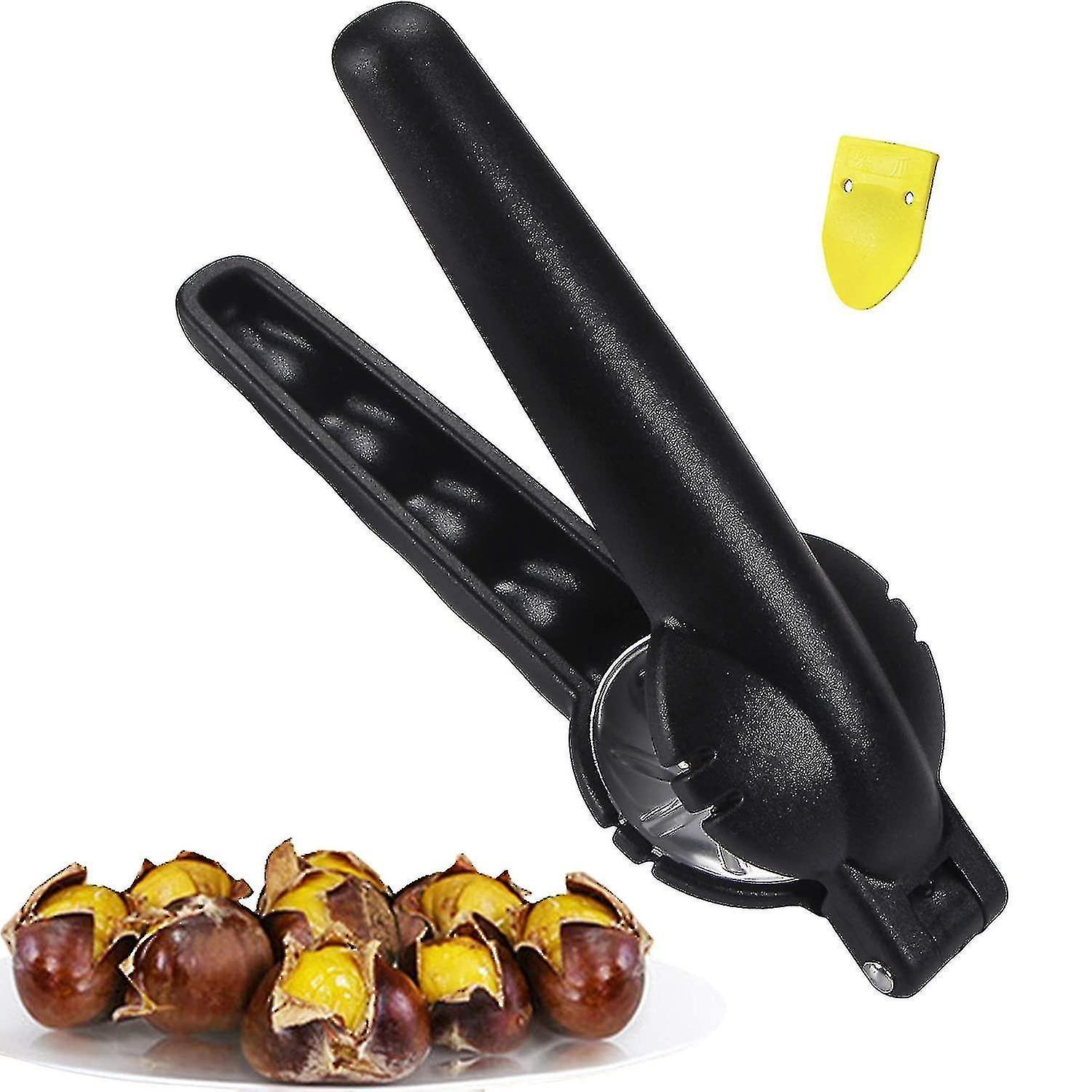 Chestnut Opener Cutter Peeler Clip Nut Crackers Sheller Pliers Nut Cracker Sheller Nut Opener Multif