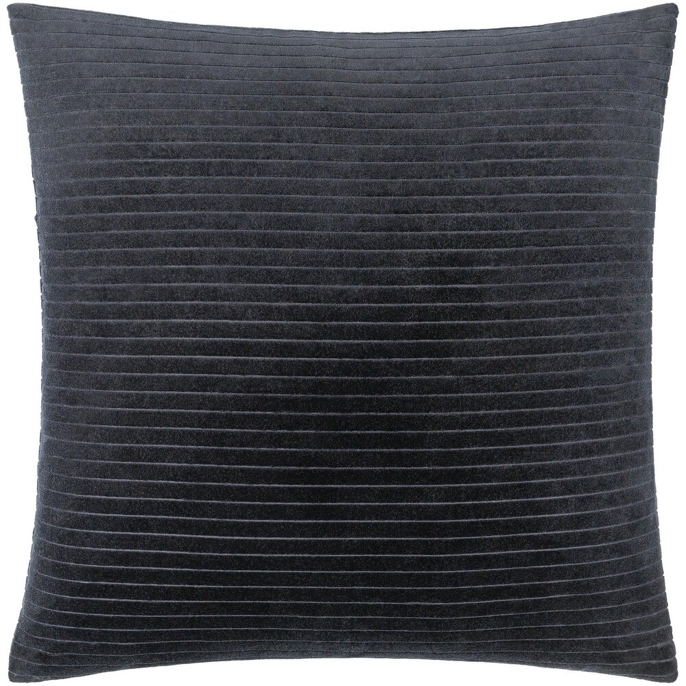 Tess Modern   Contemporary Solid Color Accent Pillow