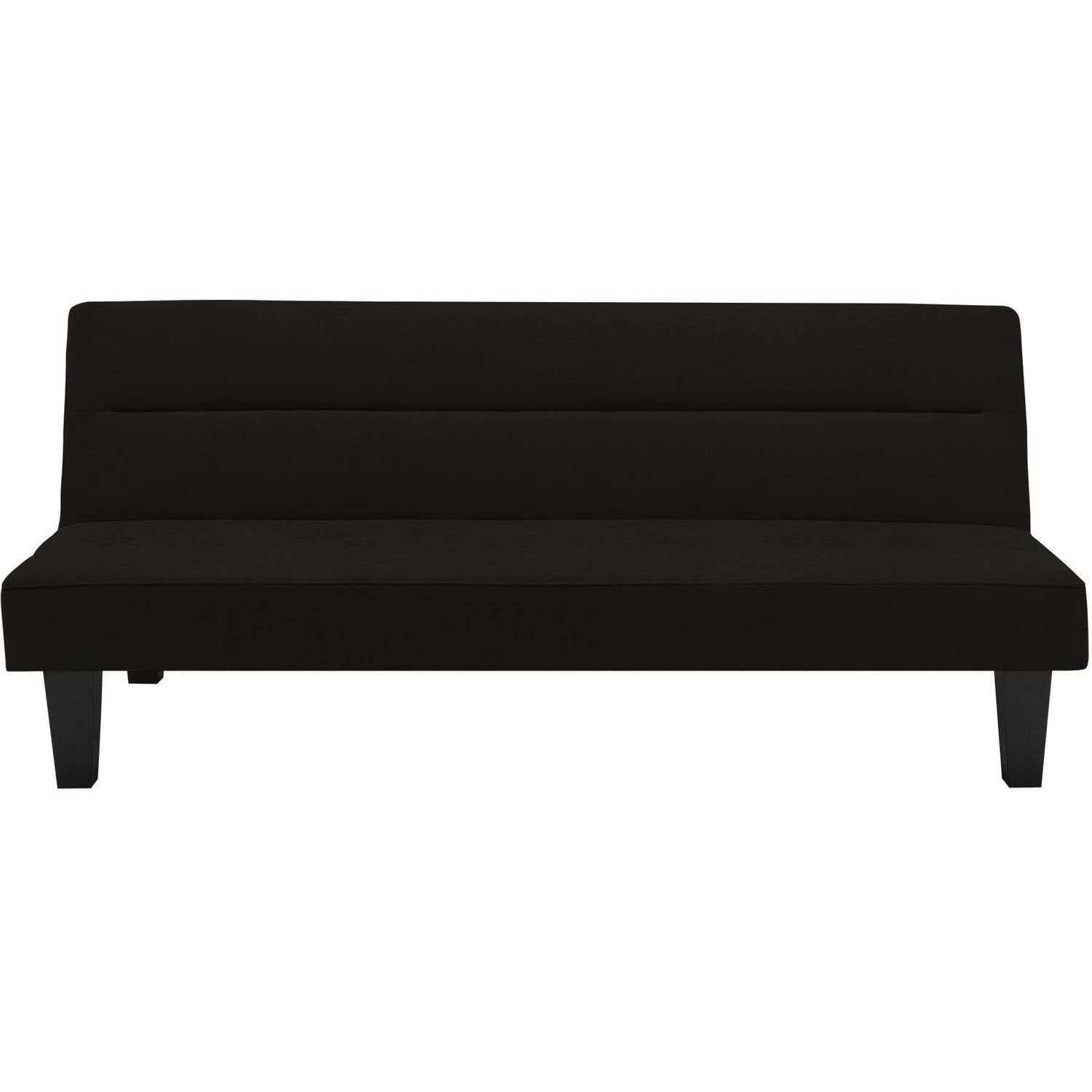 DHP Kebo Futon with Microfiber Cover, Black